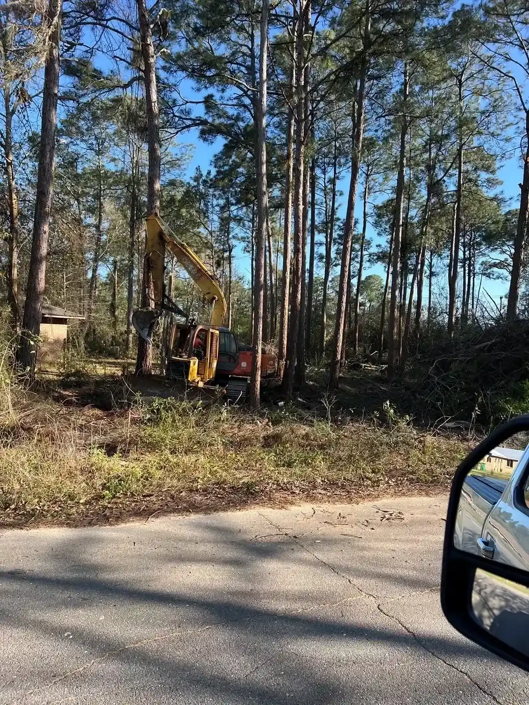 Lot clearing new home gautier in Gautier, MS